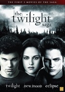 Twilight Saga box - del 1-3 (beg dvd)